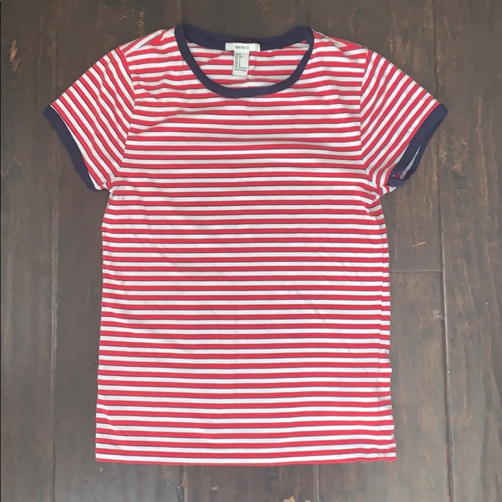 Forever 21 Striped Tee